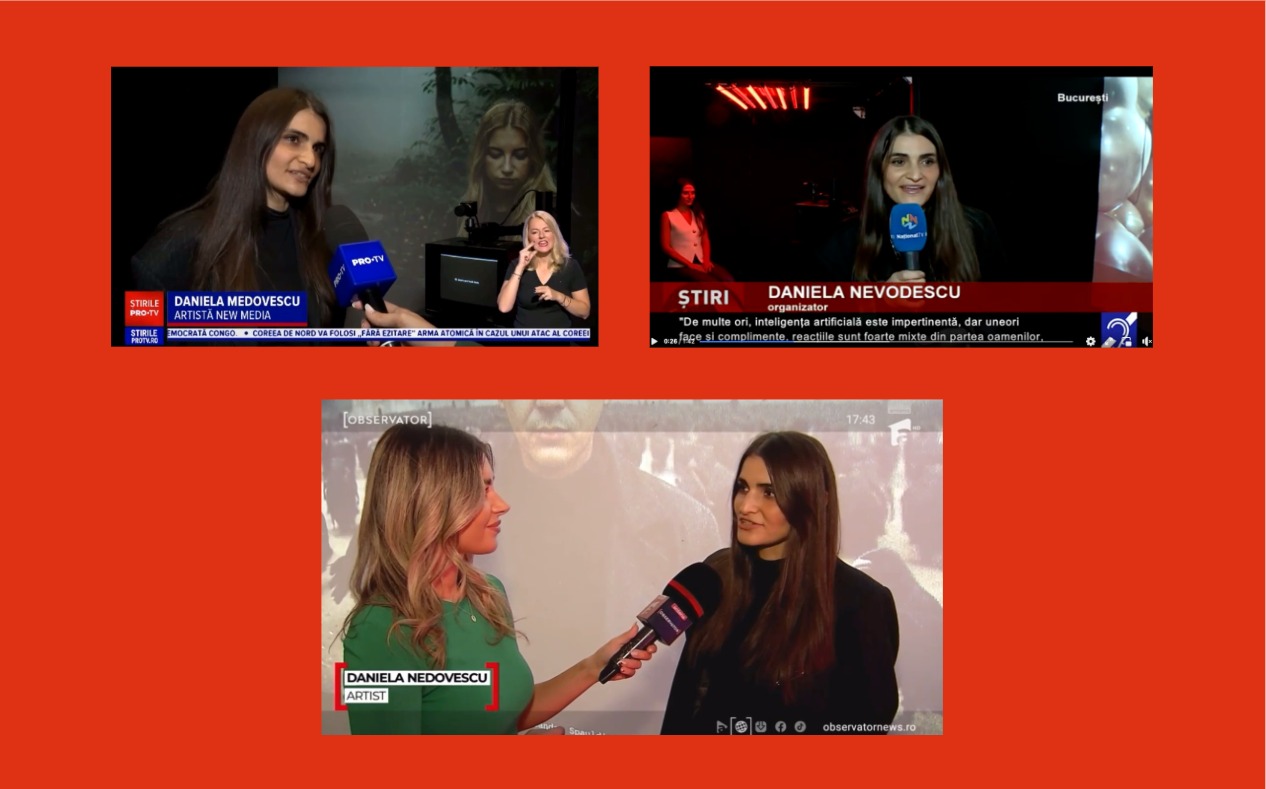 AI & Me in Romania, interviewed by leading TV stations