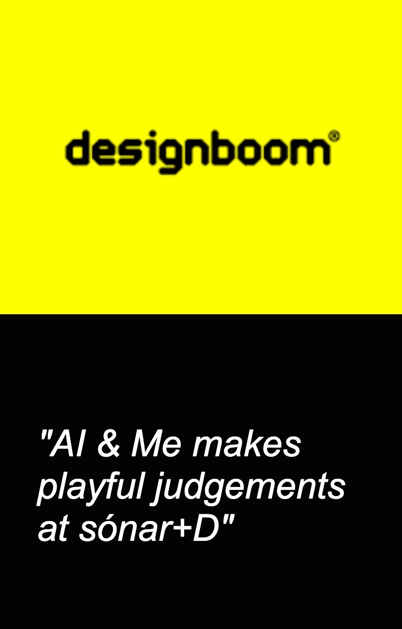 designboom covers AI & Me