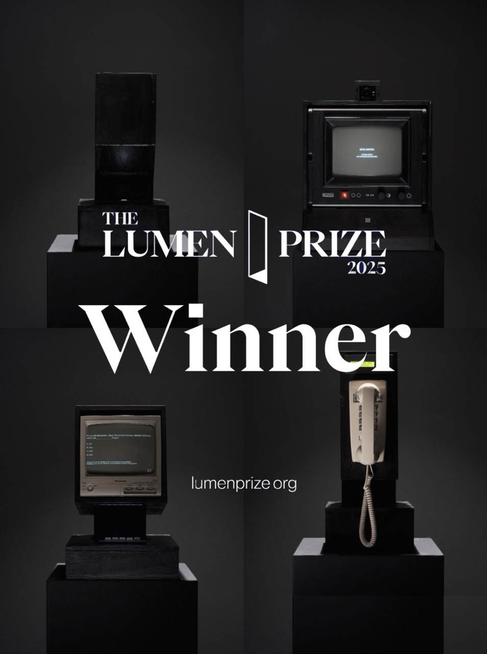 Lumen Prize 2025 Experiential Award Winner with Deutsch / Nicht Deutsch