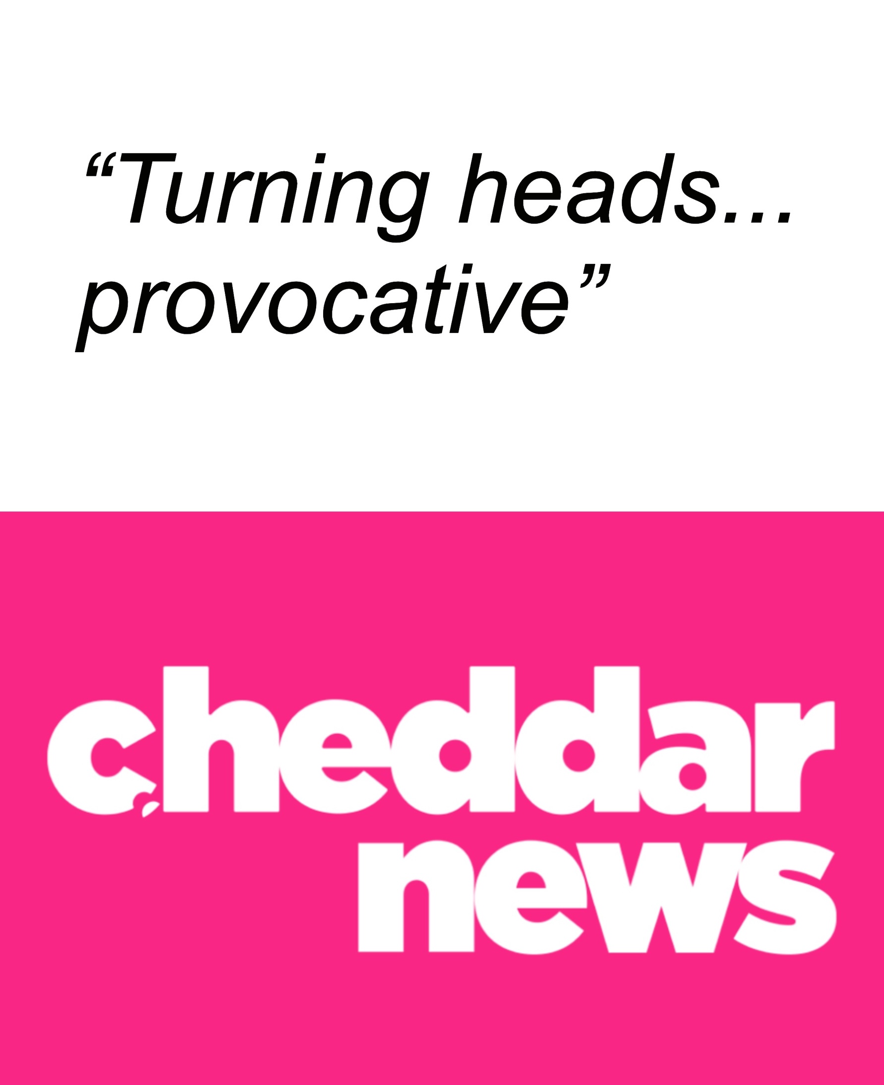 Interviewed by Cheddar News at Tribeca Festival in New York