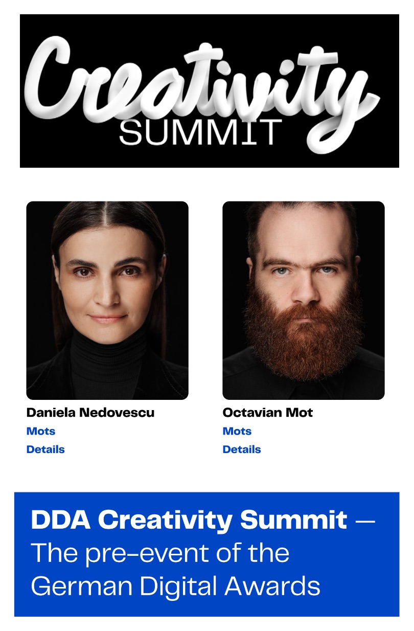 Speaking at the DDA Creativity Summit 2026 in Berlin