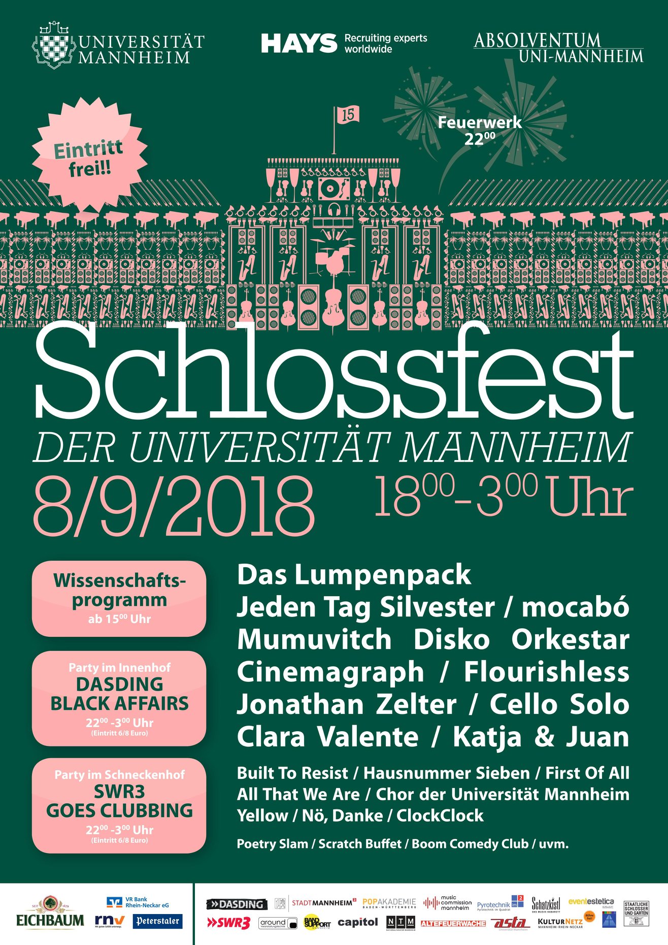 Under Pressure at Schlossfest Mannheim