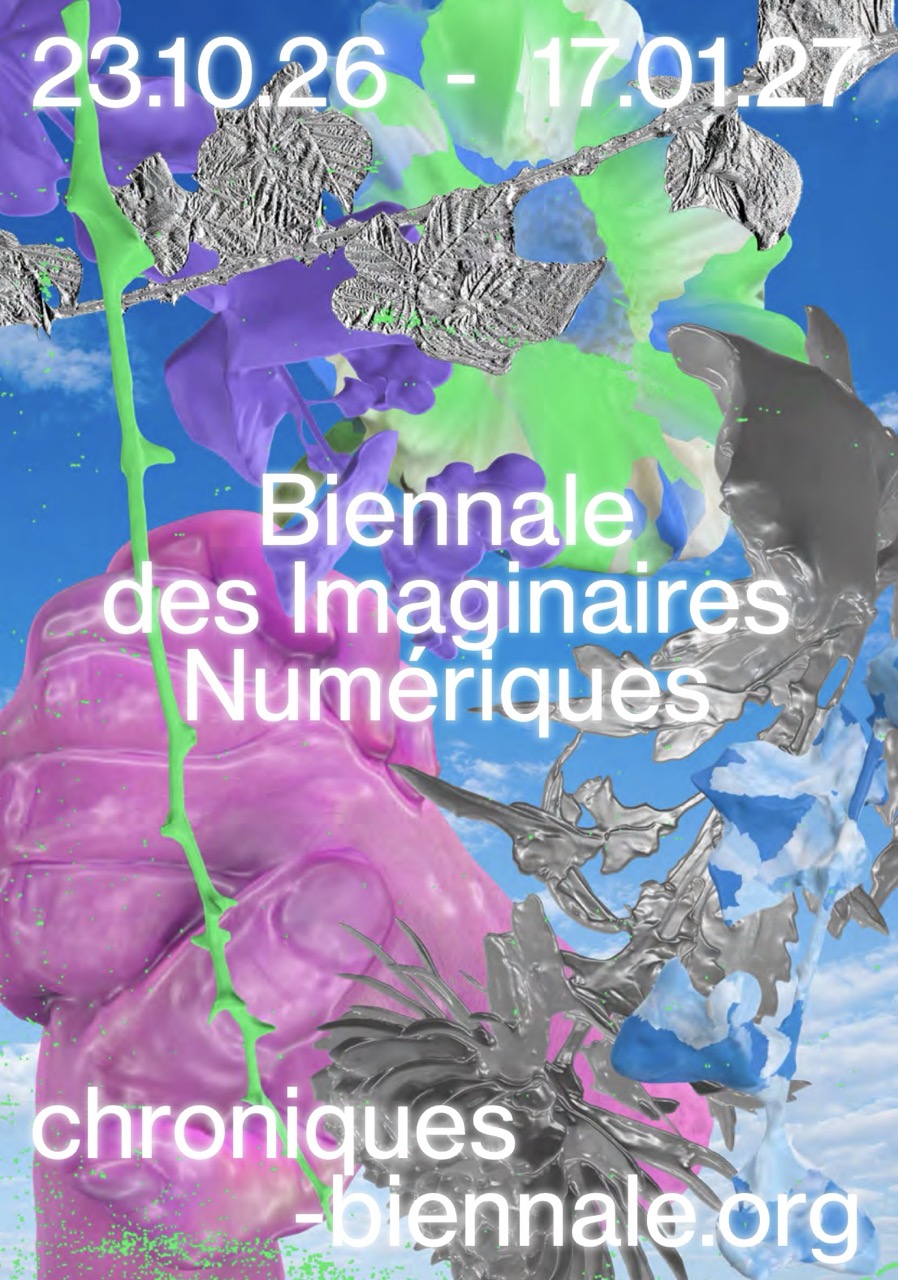 Three months exhibition at Biennale des Imaginaires Numériques