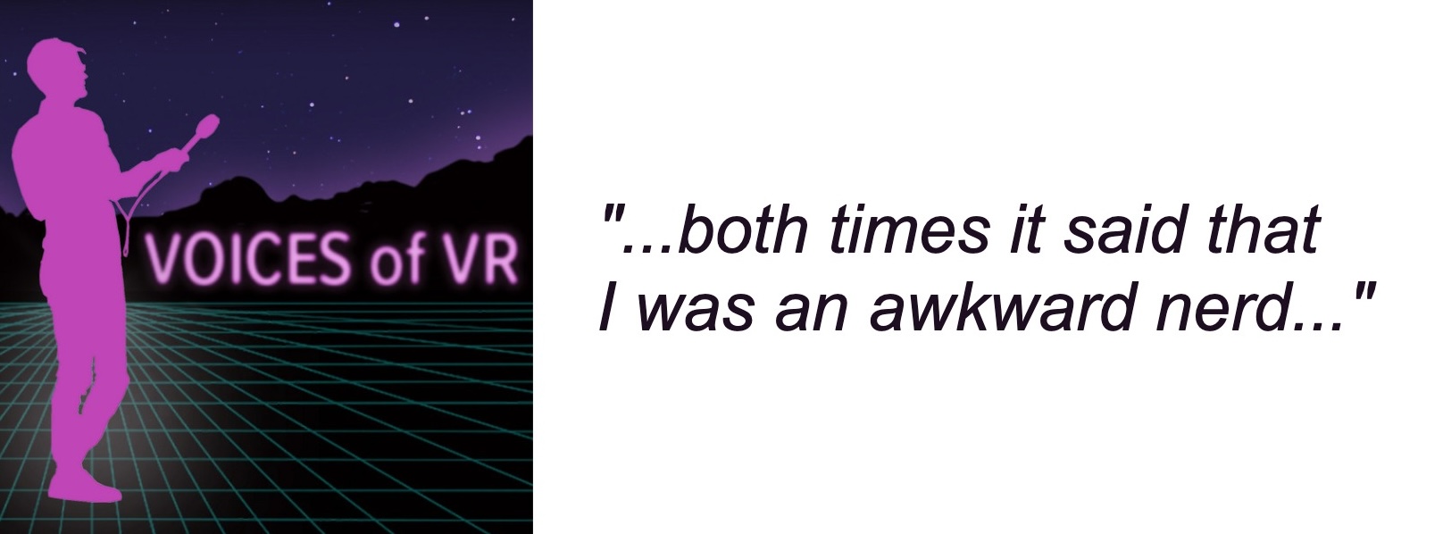 Voices of VR: Getting Roasted by Unfiltered "AI & Me"